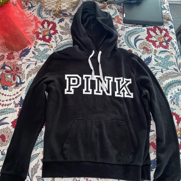 VS PINK black hoodie - Picture 2 of 2